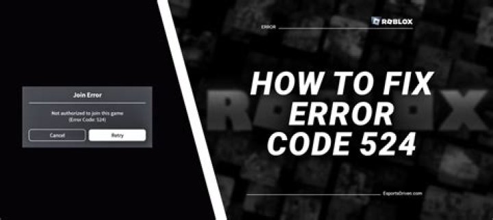 What is error code 524 in Roblox?