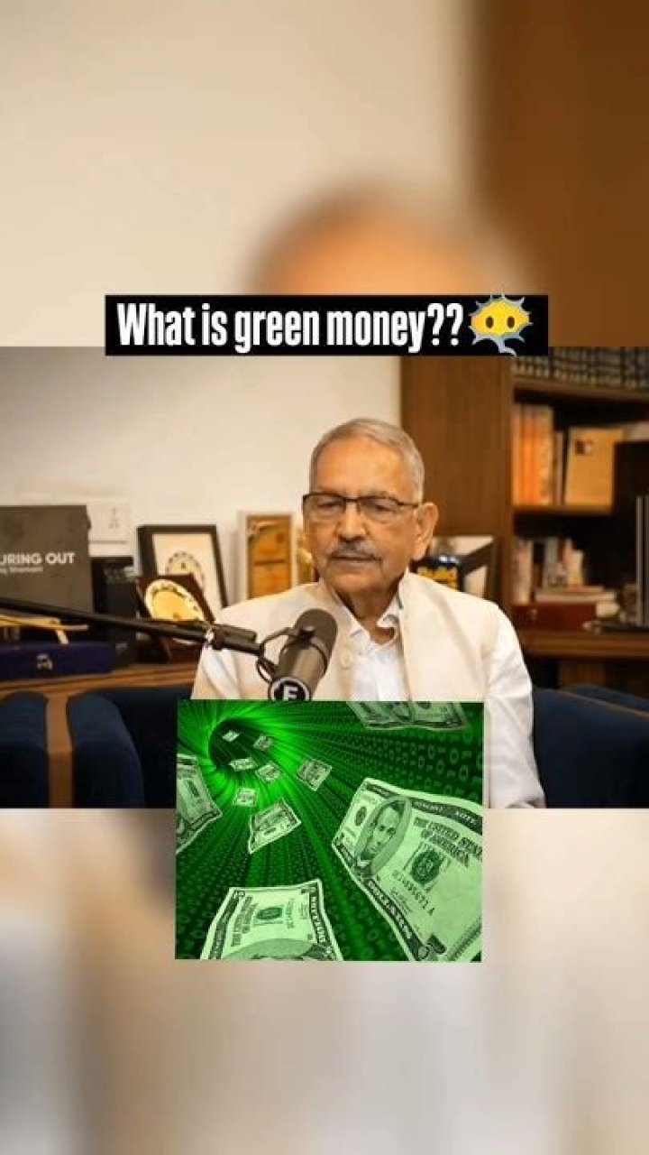 What is green money?