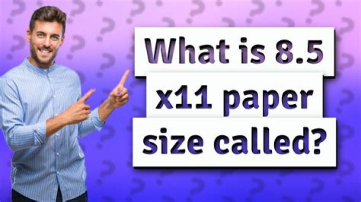 What is half of 8.5 x11 paper?