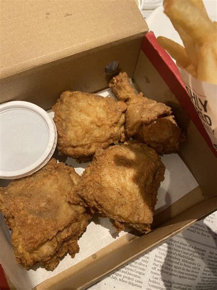 What is in KFC chicken?