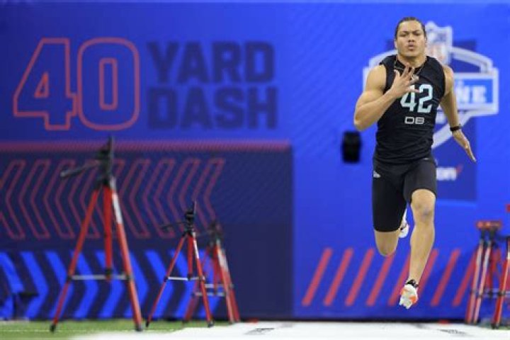 What is Josh Jacobs 40-yard dash time?