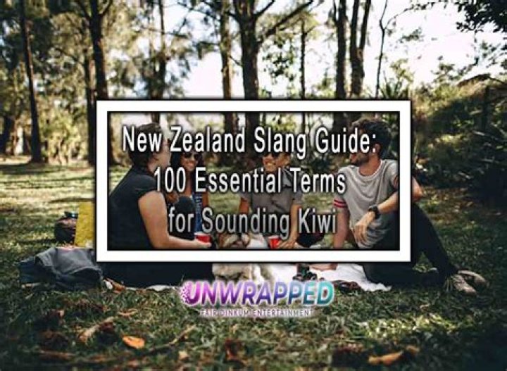 What is kiwi slang?