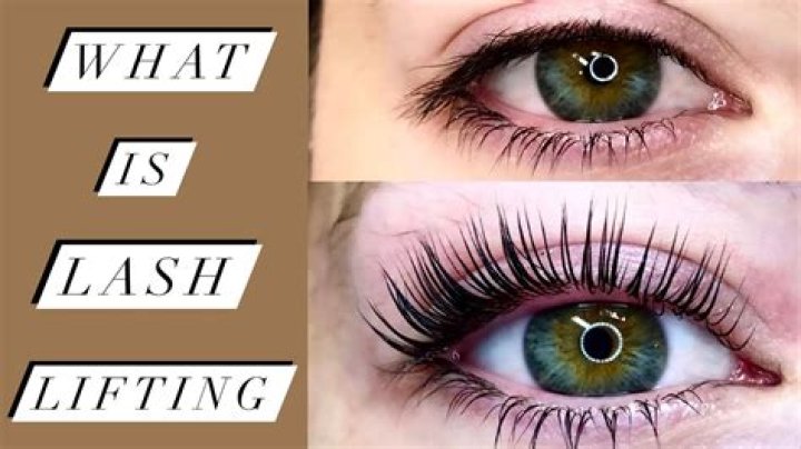 What is lash lifting?