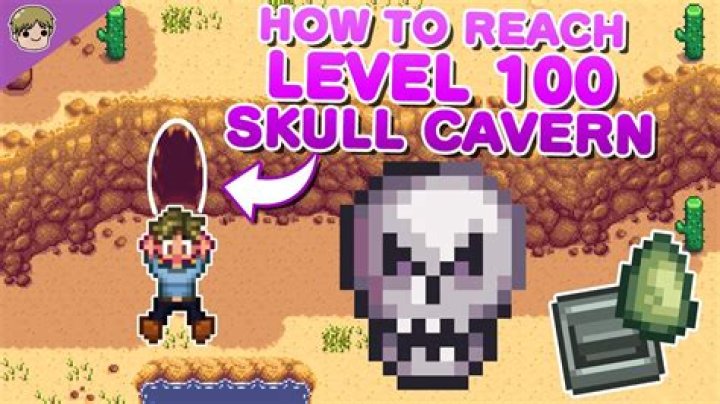 What is on floor 100 of skull cavern?