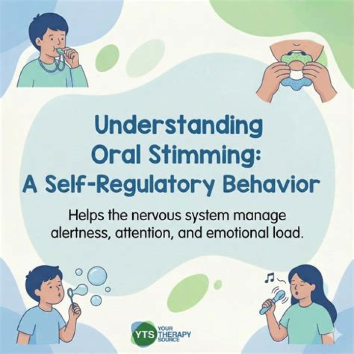 What is oral stimming?