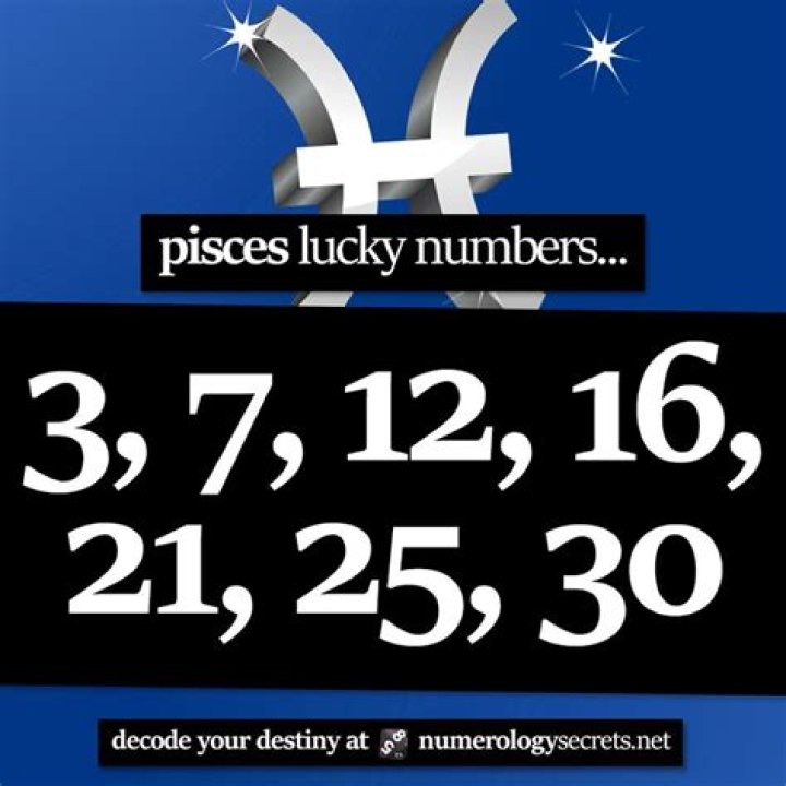 What is Pisces lucky number?
