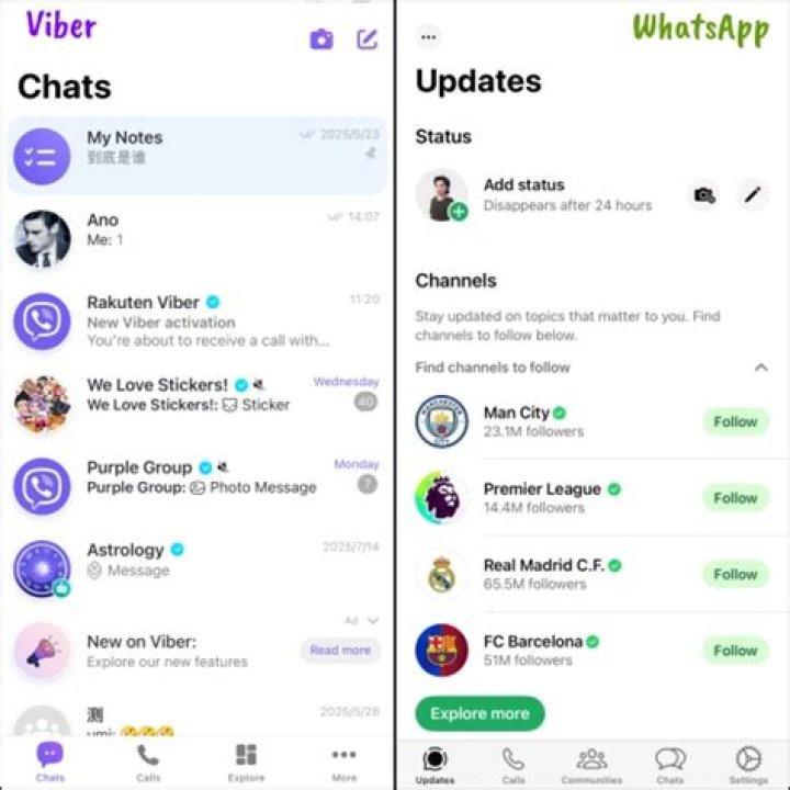 What is safer Viber or WhatsApp?
