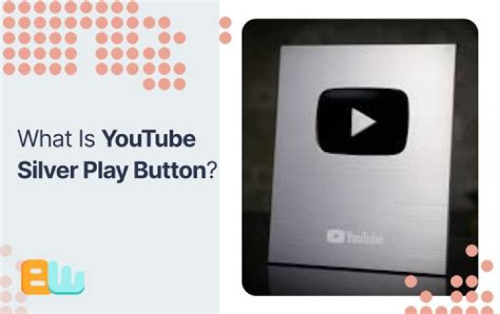 What is silver play button?
