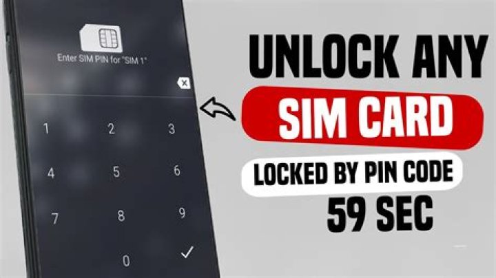 What is SIM lock code?