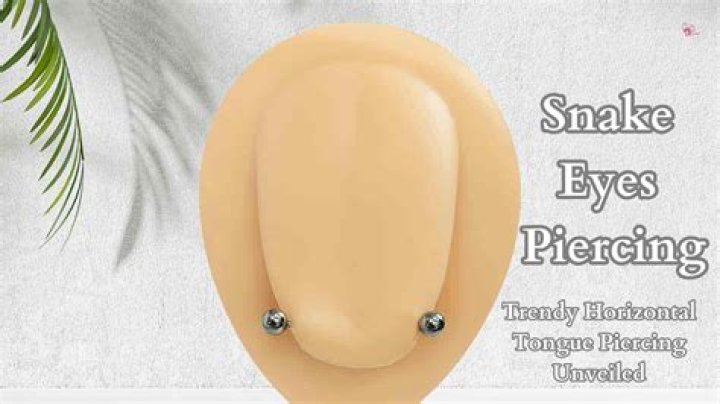 What is Snakeeye piercing?