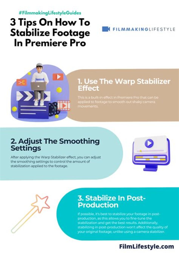What is the advantage of using the Warp Stabilizer effect?