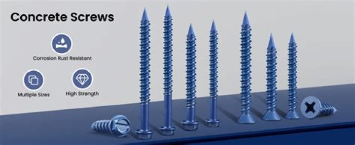 What is the best screw for concrete?