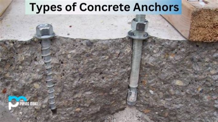 What is the difference between a concrete fastener and a concrete anchor?