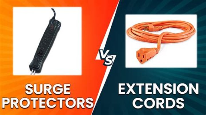 What is the difference between a surge protector and a extension cord?