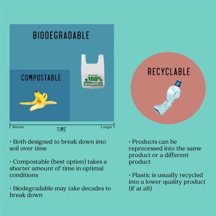 What is the difference between biodegradable and compostable bags?