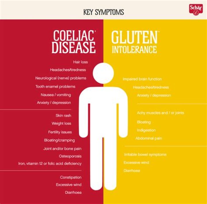 What is the difference between gluten intolerance and celiac disease?