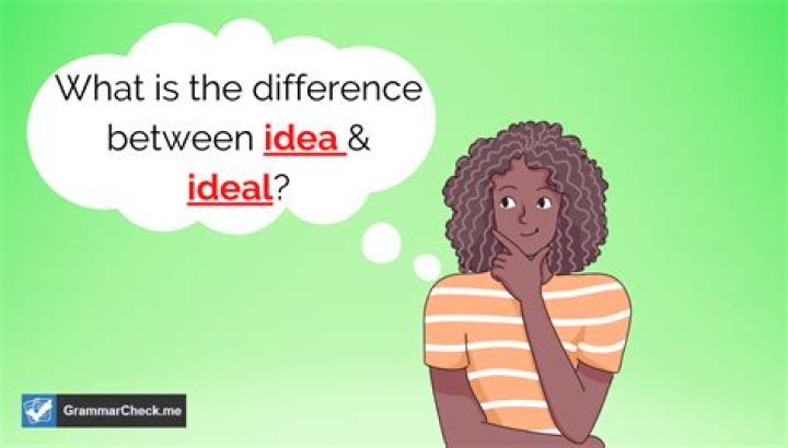 What is the difference between idea and knowledge?