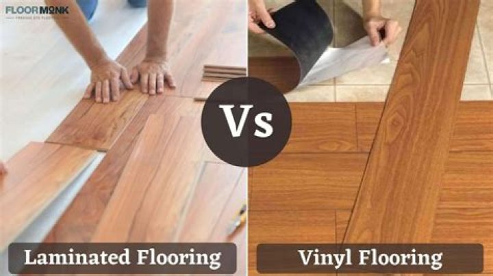 What is the difference between laminate and luxury vinyl plank flooring?