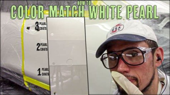 What is the difference between pearl white and white?