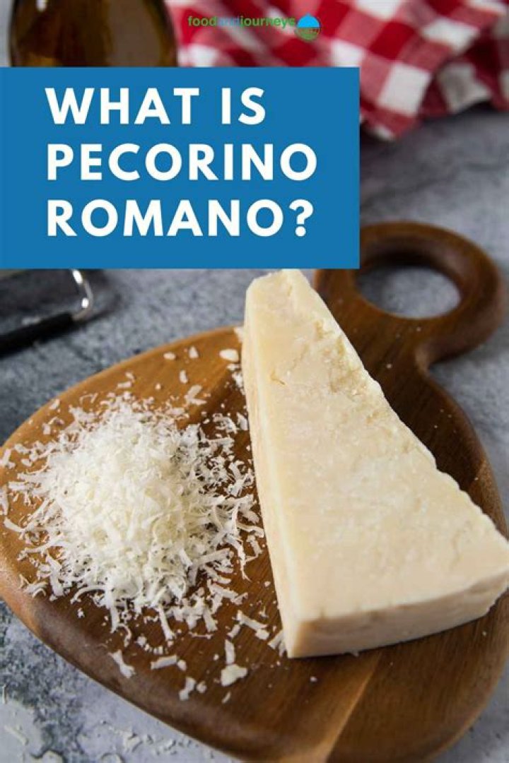What is the difference between Pecorino and Pecorino Romano?