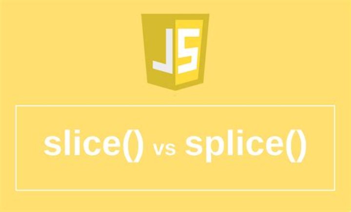 What is the difference between slice and splice in JavaScript?