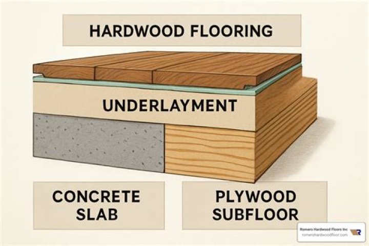 What is the difference between underlayment and plywood?