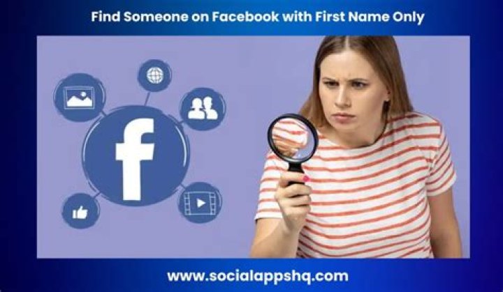 What is the easiest way to find someone on Facebook?
