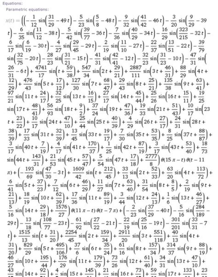 What is the hardest math equation?