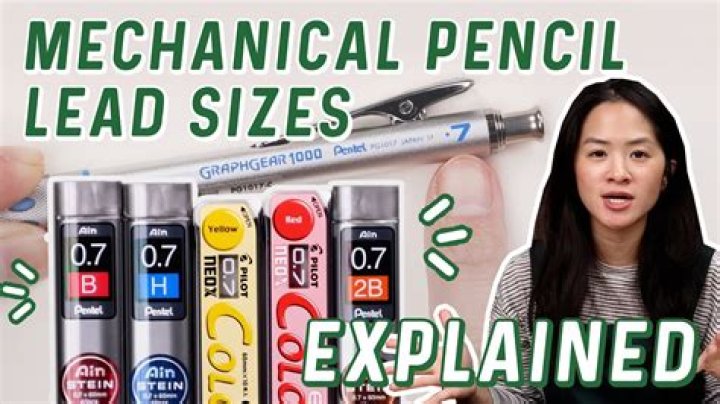 What is the hardest pencil lead?