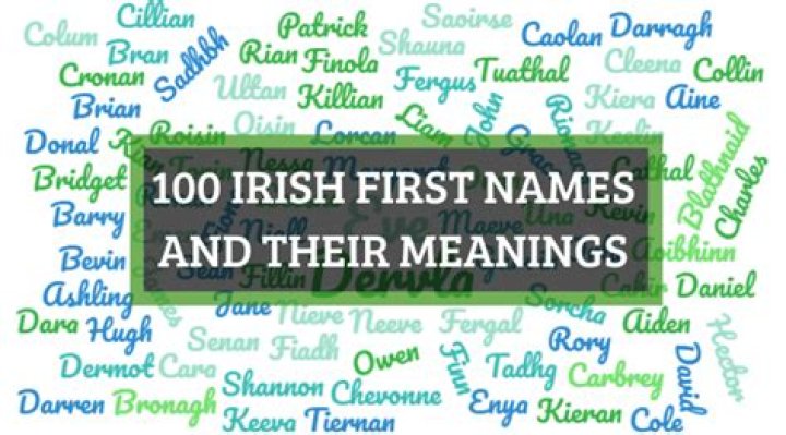What is the Irish name for Sarah?