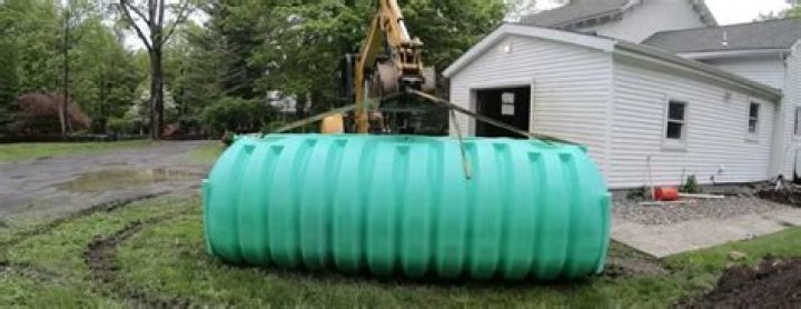 What is the largest residential septic tank?