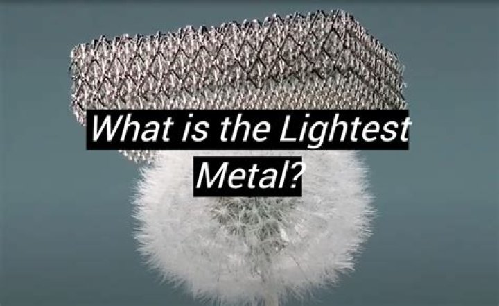 What is the lightest metal on Earth?