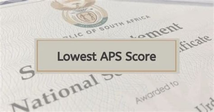 What is the lowest APS score?