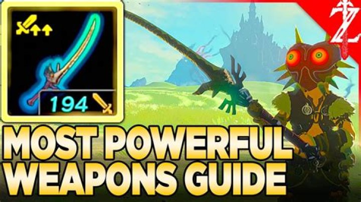 What is the most durable weapon in Botw?