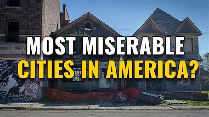 What is the most miserable city in Michigan?