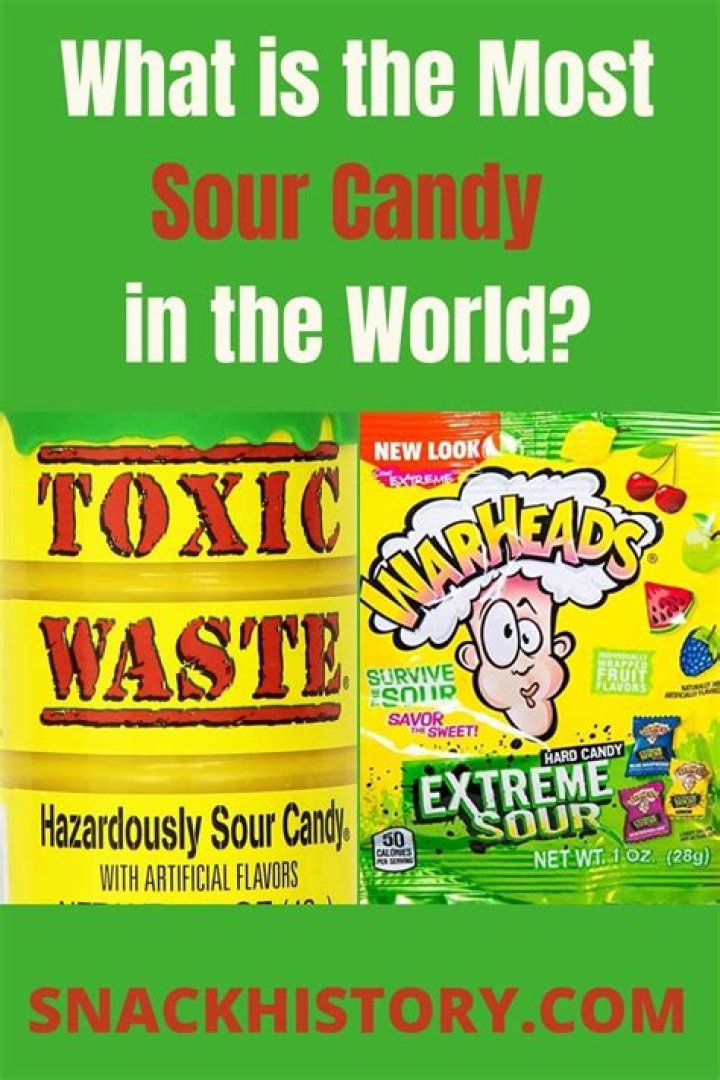 What is the most sour?