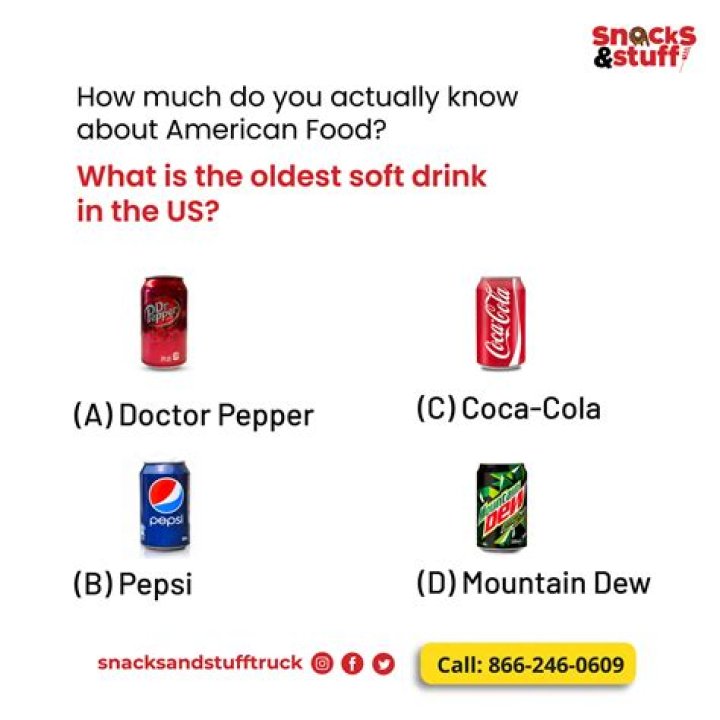 What is the oldest soft drink in the US?