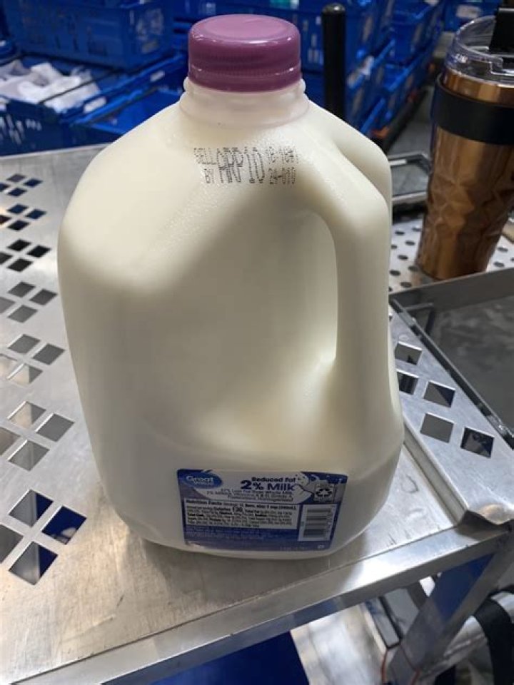 What is the purple top milk?