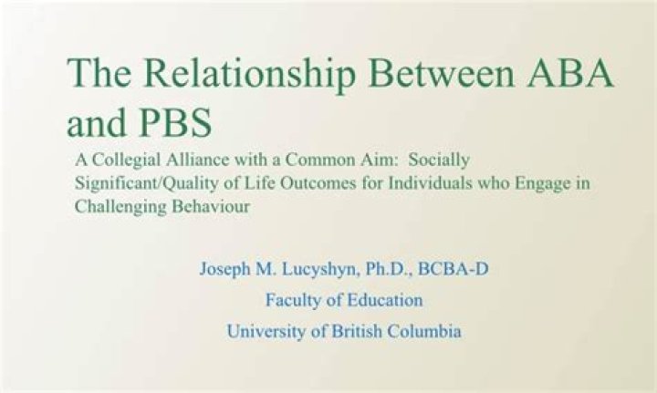 What is the relationship between ABA and PBS?