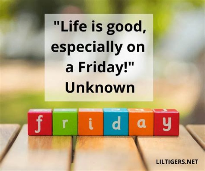 What is the saying for Friday's child?