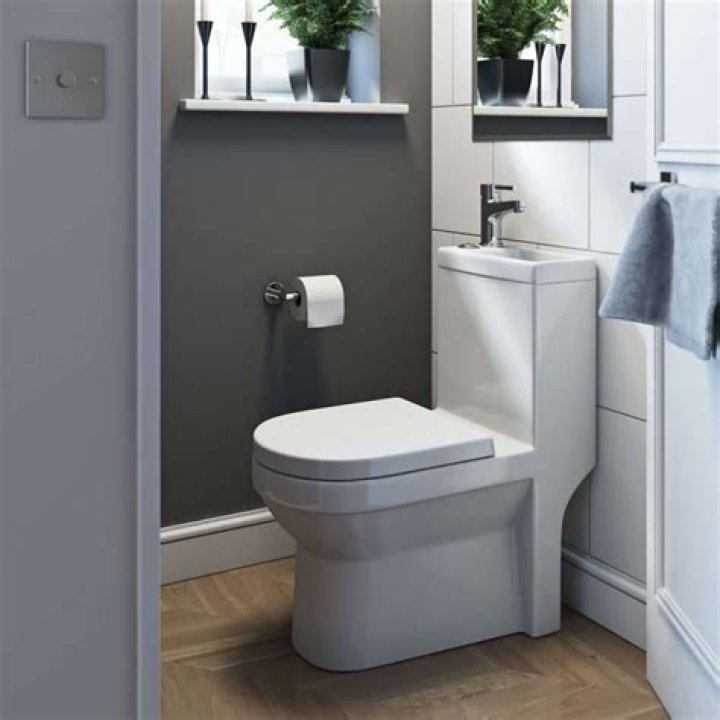 What is the small sink next to the toilet?