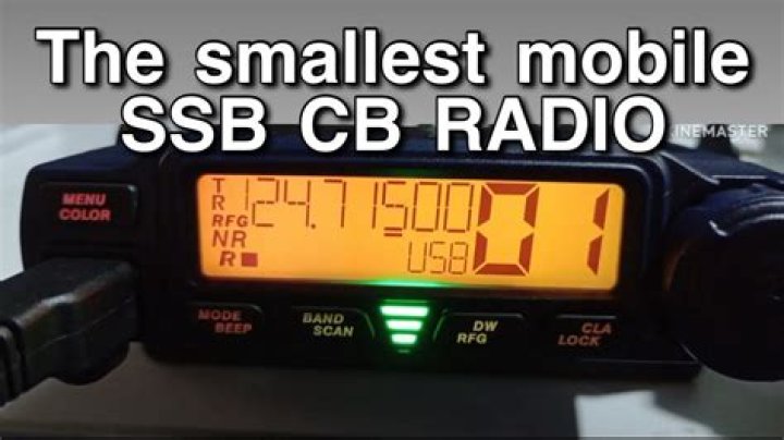 What is the smallest SSB CB radio?