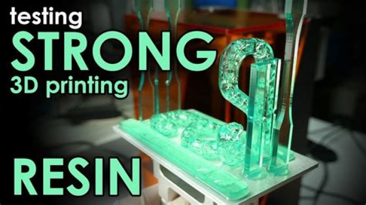 What is the strongest resin for 3D printing?
