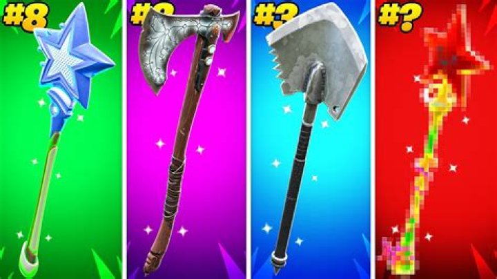 What is the sweatiest pickaxe in Fortnite?