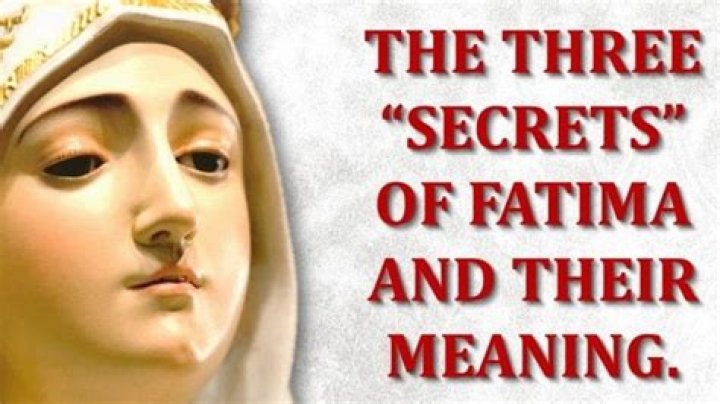 What is the third secret of Fatima revealed?