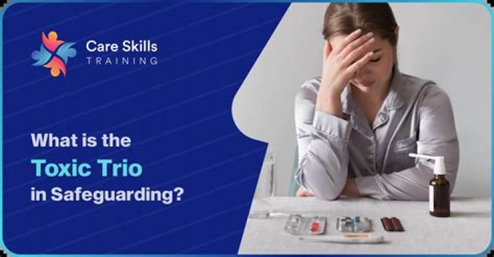 What is the toxic trio in safeguarding?