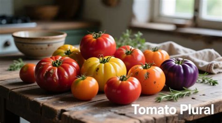 What is tomato plural?