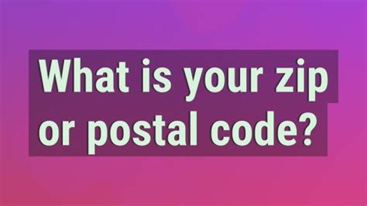 What is your zip or postal code?