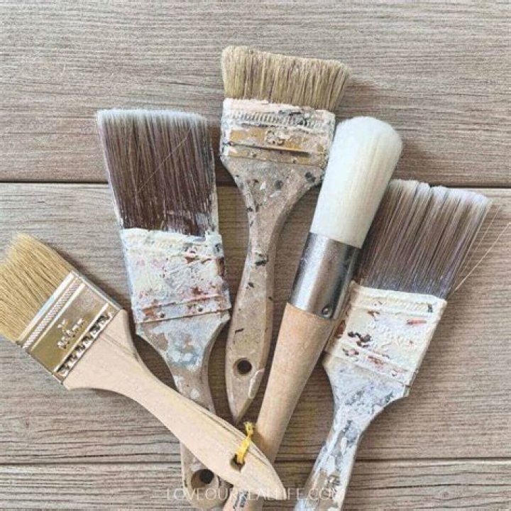 What kind of brush do you use for chalk paint?