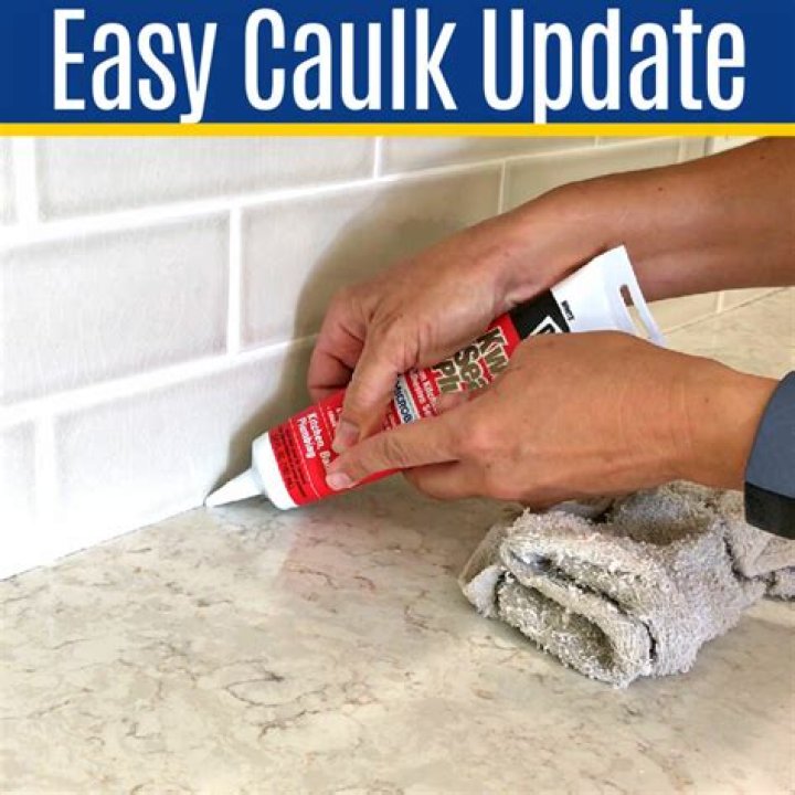 What kind of caulk do you use for countertops?
